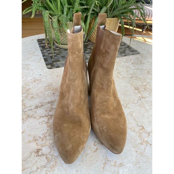 Matisse Harper Tan Leather Ankle Boots 9 - Women | Color: Beige camel brown  | S - Picture 8 of 9